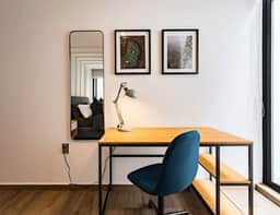 Elegant Polanco Retreat with Balcony and Workspace - Image 5