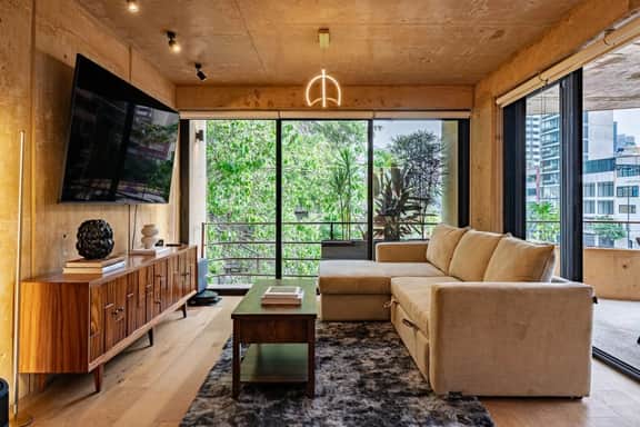 Roma Norte Apartment with Rooftop Terrace - Image 4