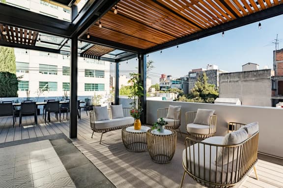 Rooftop Retreat, BBQ, Vibrant Roma Norte - Image 1